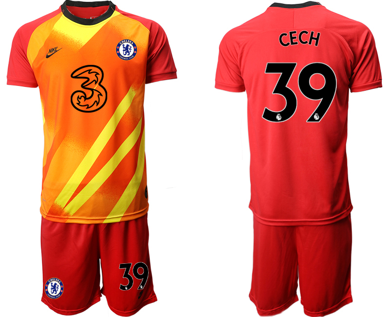 Men 2021 Chelsea red goalkeeper 39 soccer jerseys